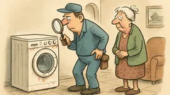 Witz: AEG – aus der Ferne gut!