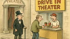 Witz: Gehen Sie ins Theater, solange