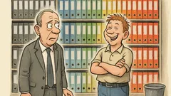 Witz: Ein Azubi soll die Kanzlei putzen