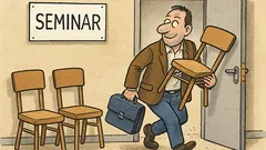 Witz: Seminar über Kleptomanie – ich konnte mitnehmen