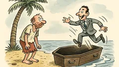 Witz: Du bist auf einer einsamen Insel