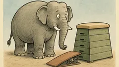 Witz: Warum springt ein Elefant nie?