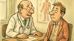 Witz: Arzt zum Patienten: „Was macht Ihr…?“