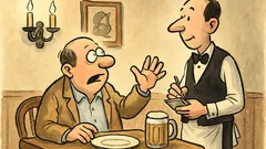 Witz: Gast ruft: „Hallo, Herr Ober!“