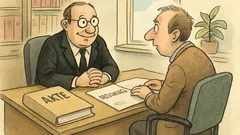 Witz: Im Anwaltsbüro fragt der Mandant skeptisch …