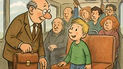 Witz: Professor steigt in vollen Bus…