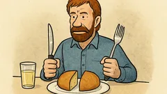 Witz: Wenn Chuck Norris teilt, kein Rest