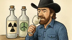 Witz: Chuck Norris schmeckt Ökostrom sofort