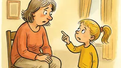 Witz: Mami, warum werden deine Haare grau?