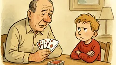 Witz: Der Vater fragt seinen Sohn…