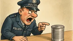 Witz: Wie öffnet ein Polizist eine Konservendose?
