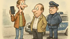 Witz: „Gefällt dir mein neues iPhone?“