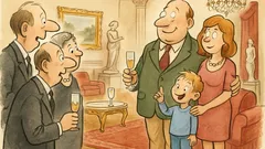 Witz: Neureiche laden zur Party – und dann