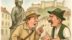 Witz: „Verschonen Sie mich mit Ihrem Mozart!“ sagt