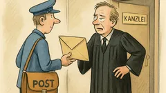 Witz: Ein Anwalt ist dafür bekannt