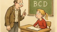 Witz: Der Lehrer fragt Sabine nach dem ABC