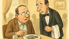 Witz: Lohmann sagt zum Ober: „Das ist aber“