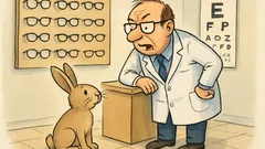 Witz: Kommt ein Häschen zum Optiker...