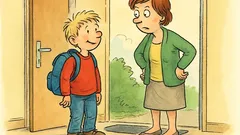 Witz: Kommt Felix am letzten Schultag nach Hause