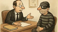 Witz: Fragt der Anwalt seinen Mandanten…