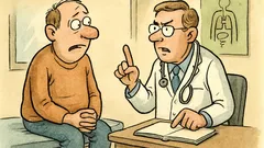 Witz: Der Patient zum Arzt …