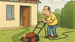 Witz: Warum kaufen Männer Elektrorasenmäher?