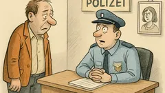 Witz: Ein Mann geht zur Polizei – genervt