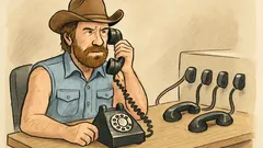 Witz: Wenn Chuck Norris ans Telefon geht…