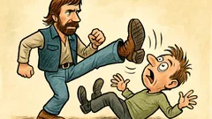 Witz: Was geht Chuck Norris' Opfern zuletzt durch?