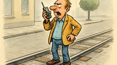 Witz: Ein Mann telefoniert mit D2-Handy…