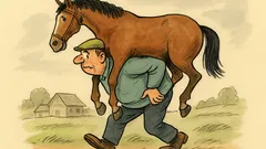 Witz: Warum haben die Ostfriesen so breite Rücken?