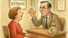 Witz: Frau Schulze beim Hypnotiseur…