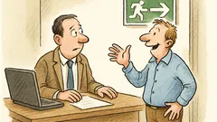 Witz: „Ich bin Fluchtwegplaner…“