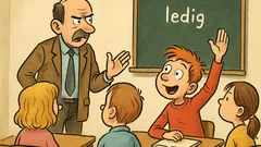 Witz: Der Lehrer fragt: ledig oder erledigt?