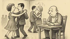 Witz: Gefühle tanzen, ich sitze nur rum