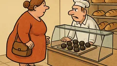 Witz: Geht eine Frau in die Bäckerei…