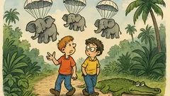 Witz: Fragt Peter seinen Freund Willi im Urwald