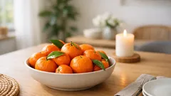 Feng-Shui-Obstschale für Wohlstand: wo du Orangen und Mandarinen am besten platzierst