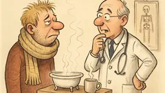 Witz: „Was macht denn Ihre Erkältung?“