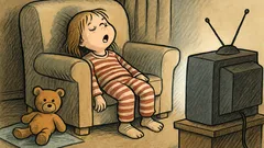 Witz: Alle Kinder schlafen mit ihrem Teddybär