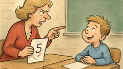 Witz: Lehrerin gibt 'ne Fünf – „Gracias!“