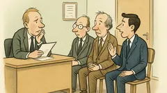 Witz: Stellenausschreibung mit Mathematiker, Physiker und Jurist