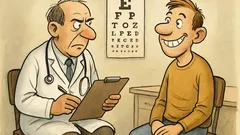 Witz: Fragt der Arzt: „Rauchen Sie?“ –