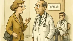 Witz: Die Chefarztfrau lobt den Assistenzarzt…