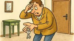 Witz: Wo ist mein Schlüsselbund schon wieder?