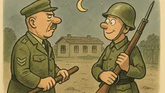 Witz: Spieß fragt Rekruten nachts an der Kaserne…