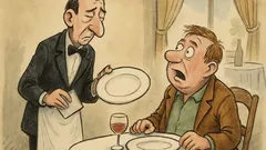 Witz: Ein Gast bestellt Elefantenarsch im Restaurant…