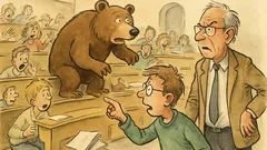 Witz: Großes Durcheinander im Hörsaal, der Prof…