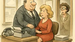 Witz: Unser Direktor legt großes Gewicht …