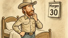 Witz: Chuck Norris erinnert sich an morgen